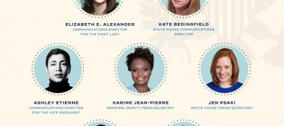 بايدن يعين فريقا اعلاميا كله من النساء