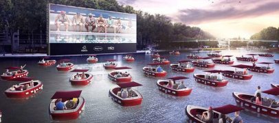 Floating cinema with socially distanced boats coming to Orlando
